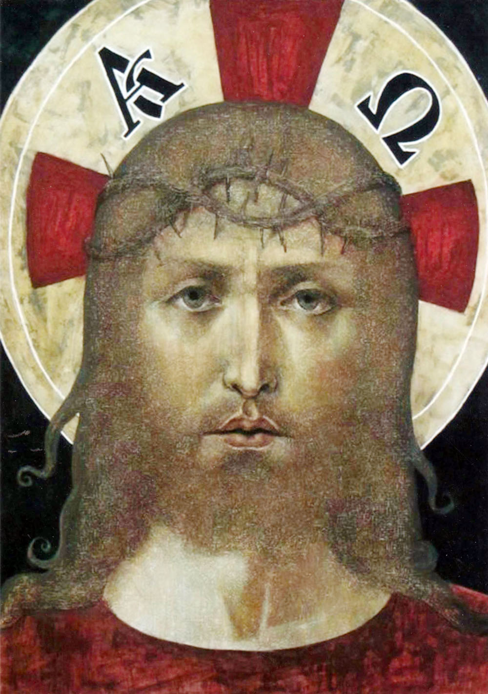 Р. Петрук. Ікона «Спас Нерукотворний». 2014. Полотно, олія